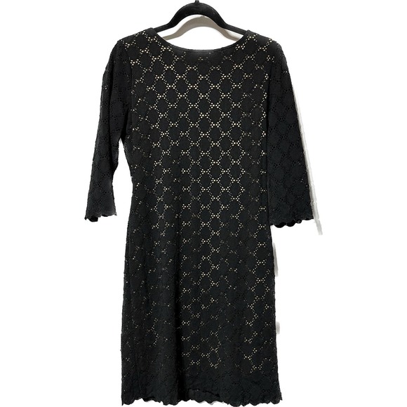 Ronni Nicole Black Lace dress with exposed back zipper size 10‎ - Picture 1 of 4